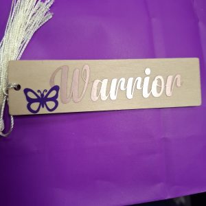 wooden bookmark