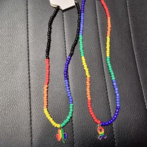 Complete Beaded Pride Necklace