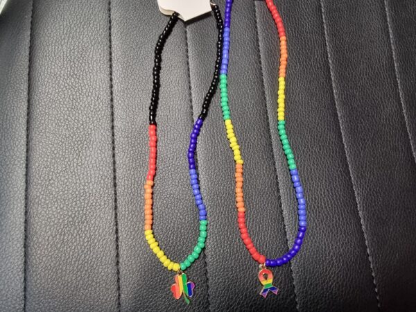 Complete Beaded Pride Necklace