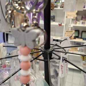 Solid Butterfly Keyring