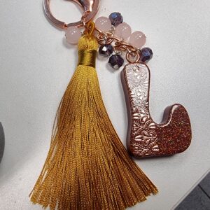 L tassle Keyring