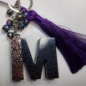 M shaped Keyring