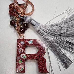 R Shaped Keyring