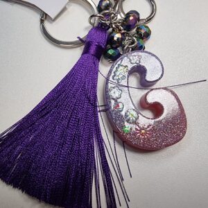 G Shaped Keyring