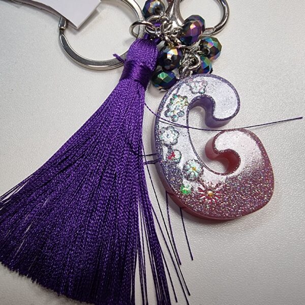 G Shaped Keyring