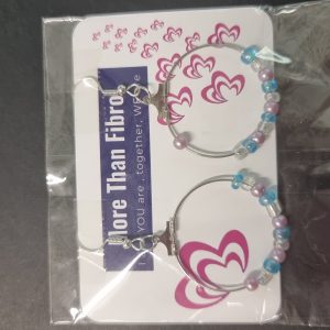 Pearlescent Ring Earrings