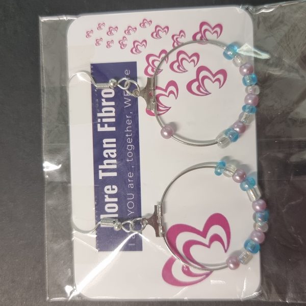 Pearlescent Ring Earrings