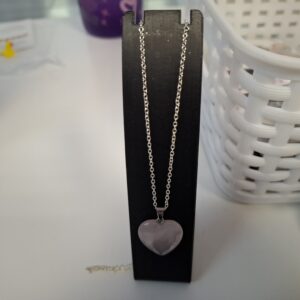 Crystal heart necklace