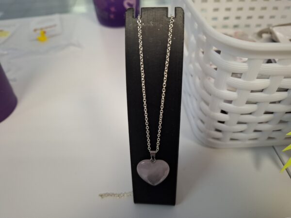 Crystal heart necklace