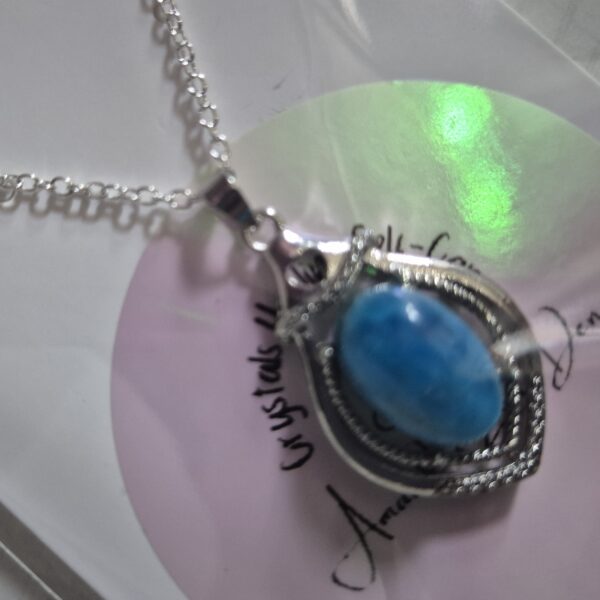 azd Blue Apatite Pendant