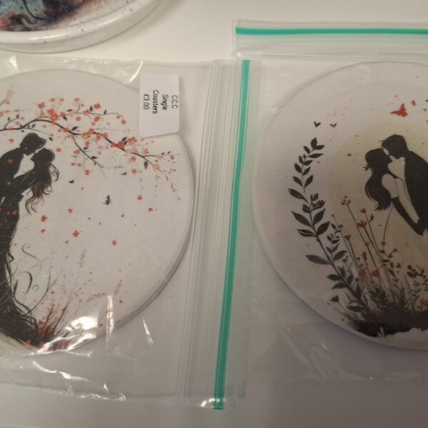 CC Lovebirds Coaster
