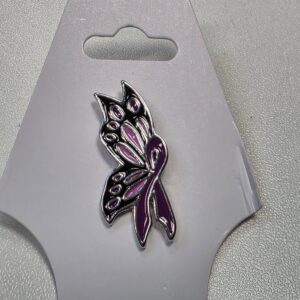 Butterfly Awareness Pin